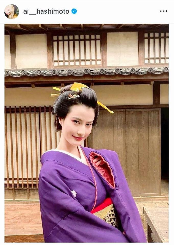 　色気が、すごい…。橋本愛のインスタグラム＠ａｉ＿＿ｈａｓｈｉｍｏｔｏより