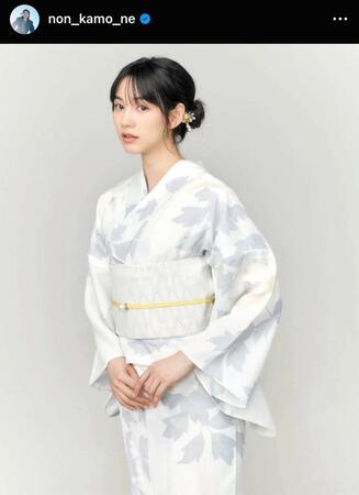 　のんのインスタグラム＠ｎｏｎ＿ｋａｍｏ＿ｎｅから
