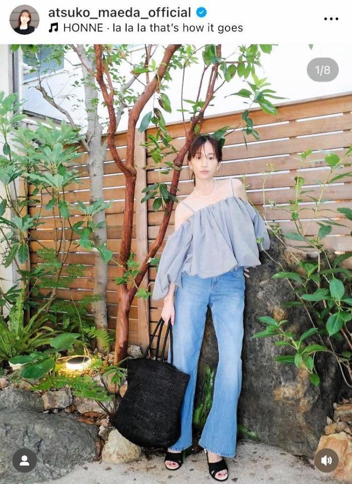 　７月２２日付の前田敦子のインスタグラム＠ａｔｓｕｋｏ＿ｍａｅｄａ＿ｏｆｆｉｃｉａｌより