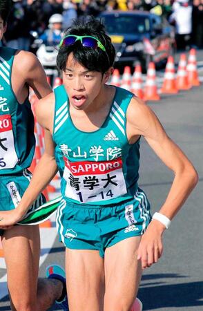 　青学大時代の下田裕太氏