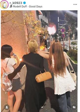 　木村了のインスタグラム＠ｒ＿ｋ０９２３より 