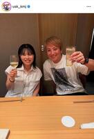 上地雄輔インスタグラム（ｕｓｋ＿ｋｍｊ）より