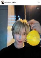 　奥菜恵のインスタグラム＠ｍｅｇｕｍｉ＿ｏｋｉｎａより 