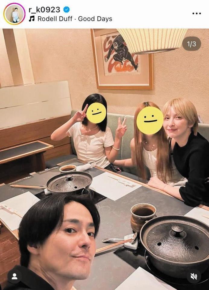 　木村了のインスタグラム＠ｒ＿ｋ０９２３より 