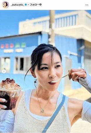 　瀬戸朝香インスタグラム＠＿ａｓａｋａ．ｓｅｔｏ＿から