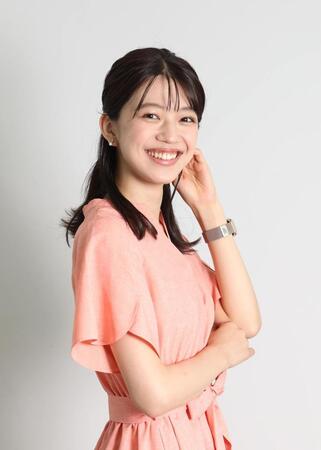 　今後の活躍が楽しみな齋藤陽アナウンサー（撮影・佐々木彰尚）