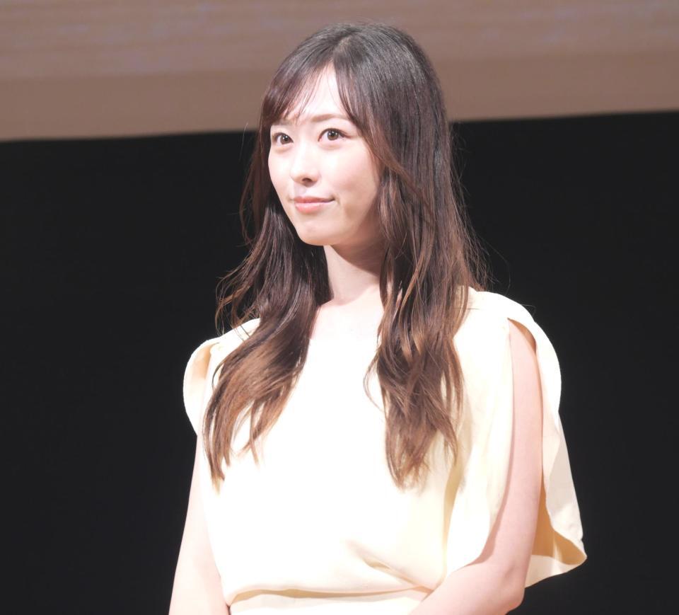 　イベントに出席した福原遥