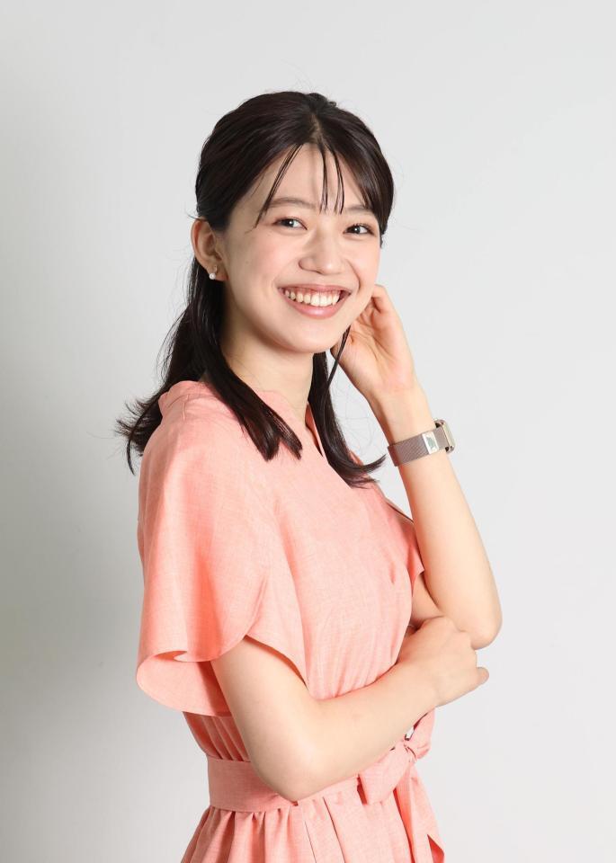 　今後の活躍が楽しみな齋藤陽アナウンサー（撮影・佐々木彰尚）