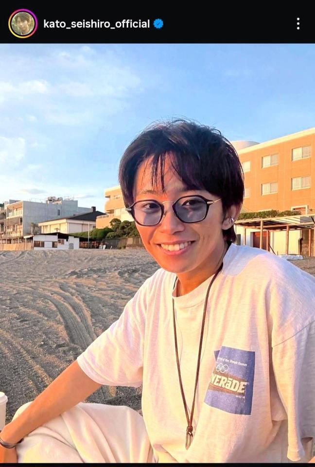 加藤清史郎インスタグラム＠ｋａｔｏ＿ｓｅｉｓｈｉｒｏ＿ｏｆｆｉｃｉａｌから