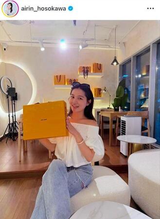 細川愛倫のインスタグラム＠ａｉｒｉｎ＿ｈｏｓｏｋａｗａより