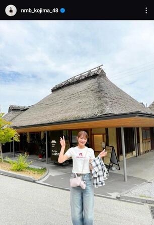 小嶋花梨のインスタグラム＠ｎｍｂ＿ｋｏｊｉｍａ＿４８から