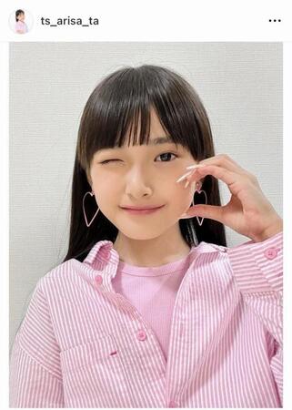 　大人びた美少女ぶりの成長したメイコ長女！津久井有咲のインスタグラム＠ｔｓ＿ａｒｉｓａ＿ｔａより
