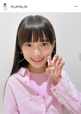 　大人びた美少女ぶりの成長したメイコ長女！津久井有咲のインスタグラム＠ｔｓ＿ａｒｉｓａ＿ｔａより