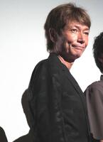 　イベントに出席したマイケル富岡