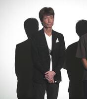 　イベントに出席したマイケル富岡