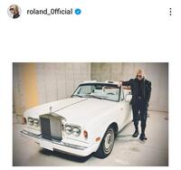 ＲＯＬＡＮＤインスタグラム（＠ｒｏｌａｎｄ＿０ｆｆｉｃｉａｌ）より。