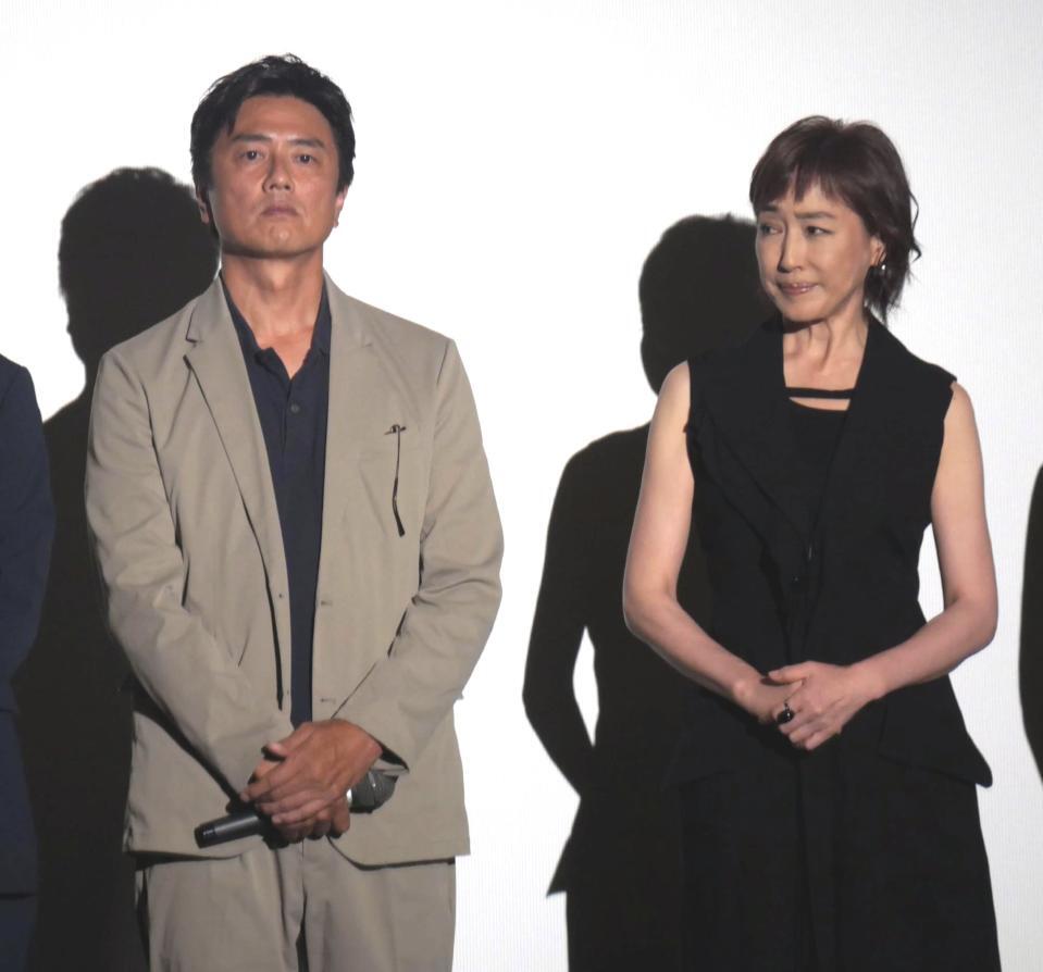 　イベントに出席した原田龍二（左）、高島礼子