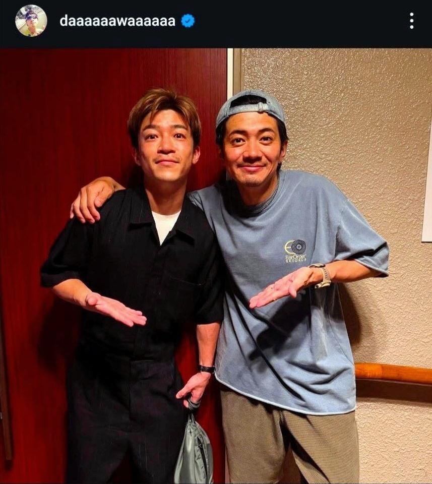和田正人のインスタグラム＠ｄａａａａａａｗａａａａａａから