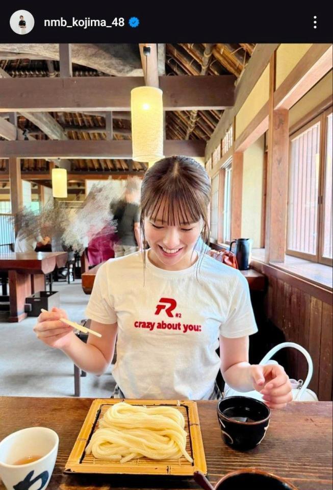 小嶋花梨のインスタグラム＠ｎｍｂ＿ｋｏｊｉｍａ＿４８から