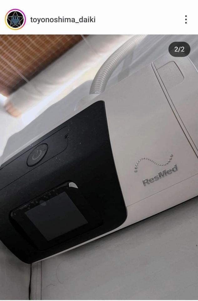 　豊ノ島のインスタグラム（＠ｔｏｙｏｎｏｓｈｉｍａ＿ｄａｉｋｉ）から