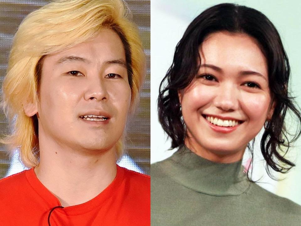 　二階堂ふみ（右）とカズレーザー