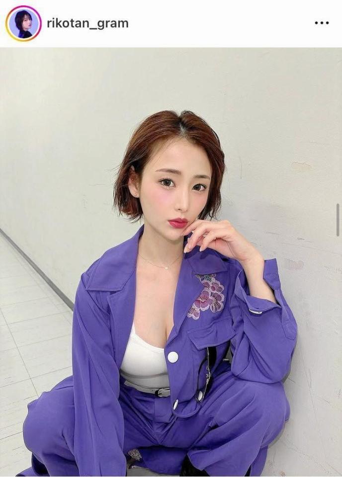 さすが元アイドル！さすが「神５」！特攻服も素敵な天海りこインスタグラム＠ｒｉｋｏｔａｎ＿ｇｒａｍより