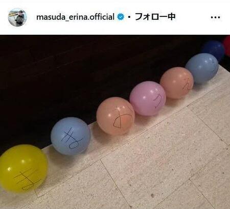 　枡田絵理奈アナウンサーのインスタグラム＠ｍａｓｕｄａ＿ｅｒｉｎａ．ｏｆｆｉｃｉａｌより