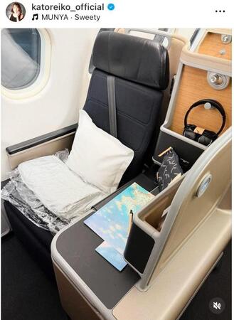 かとうれいこのインスタグラム＠ｋａｔｏｒｅｉｋｏ＿ｏｆｆｉｃｉａｌより