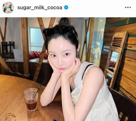向里祐香のインスタグラム＠ｓｕｇａｒ＿ｍｉｌｋ＿ｃｏｃｏａより