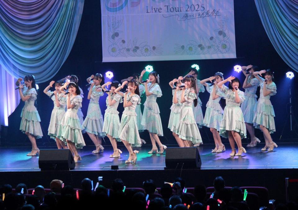 　パフォーマンスで盛り上げるＳＴＵ４８