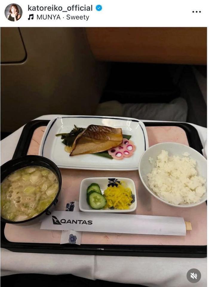 かとうれいこのインスタグラム＠ｋａｔｏｒｅｉｋｏ＿ｏｆｆｉｃｉａｌより