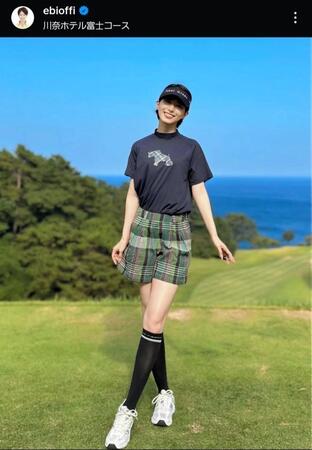 　海老原優香アナウンサーのインスタグラム＠ｅｂｉｏｆｆｉから