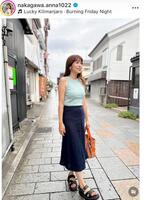 中川安奈アナのインスタグラム＠ｎａｋａｇａｗａ．ａｎｎａ１０２２より