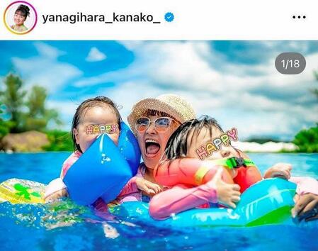 柳原可奈子のインスタグラム＠ｙａｎａｇｉｈａｒａ＿ｋａｎａｋｏ＿より