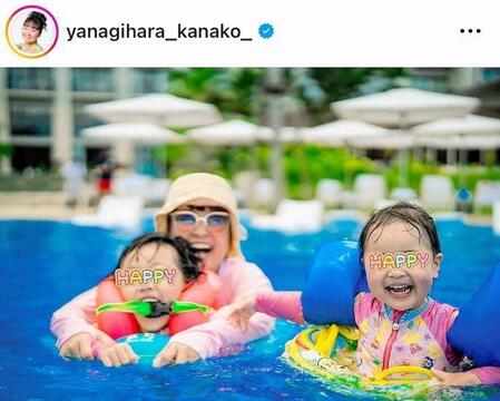 柳原可奈子のインスタグラム＠ｙａｎａｇｉｈａｒａ＿ｋａｎａｋｏ＿より