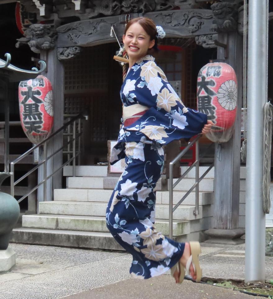 　２０歳の誕生日に活躍を誓った畠中夢叶