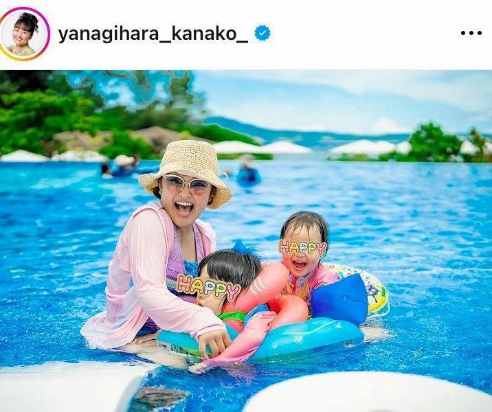 柳原可奈子のインスタグラム＠ｙａｎａｇｉｈａｒａ＿ｋａｎａｋｏ＿より