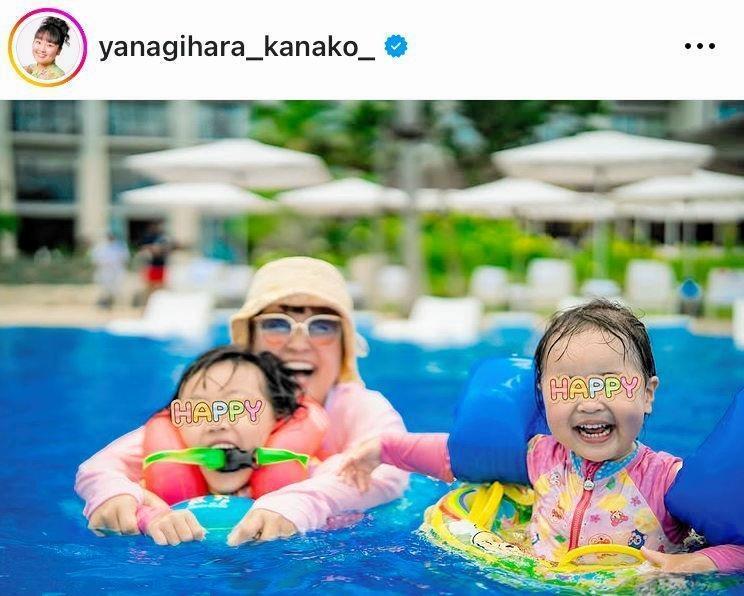 柳原可奈子のインスタグラム＠ｙａｎａｇｉｈａｒａ＿ｋａｎａｋｏ＿より