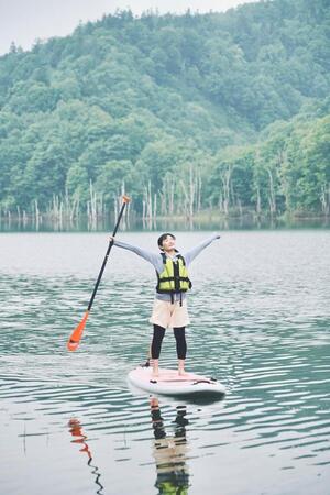 　ワカコ酒Ｓｅａｓｏｎ９に主演の武田梨奈　（©新久千映／コアミックス）（©２０２５「ワカコ酒９」製作委員会）