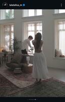 　ＢＬＡＣＫＰＩＮＫ・リサの公式インスタグラム＠ｌａｌａｌａｌｉｓａ＿ｍより　リサがショートフィルム「Ｄｒｅａｍ」ビハインドカットを公開