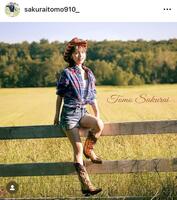 櫻井智さんのインスタグラム＠ｓａｋｕｒａｉｔｏｍｏ９１０＿より