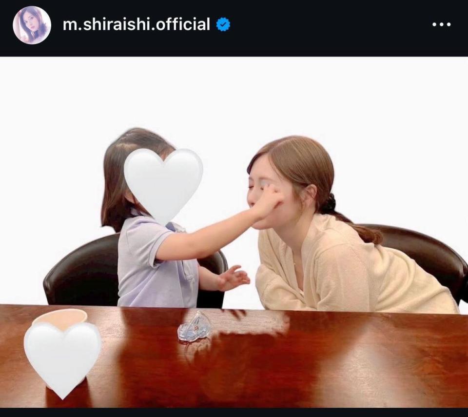 　白石麻衣のインスタグラム＠ｍ．ｓｈｉｒａｉｓｈｉ．ｏｆｆｉｃｉａｌから