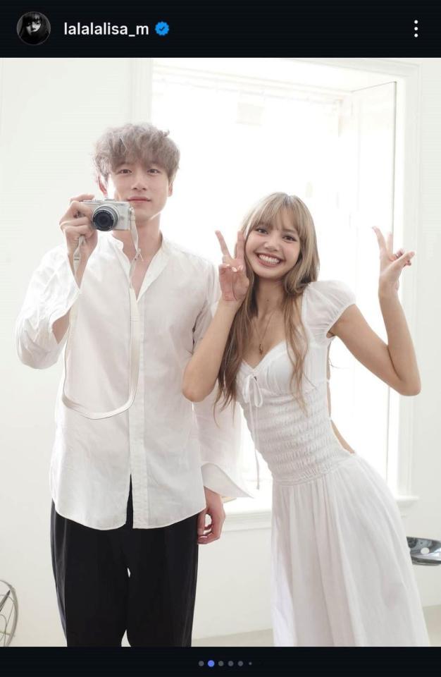 　ＢＬＡＣＫＰＩＮＫ・リサの公式インスタグラム＠ｌａｌａｌａｌｉｓａ＿ｍより　リサがショートフィルム「Ｄｒｅａｍ」ビハインドカットを公開