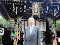 　「菅原伝授手習鑑」の成功祈願を行った片岡仁左衛門