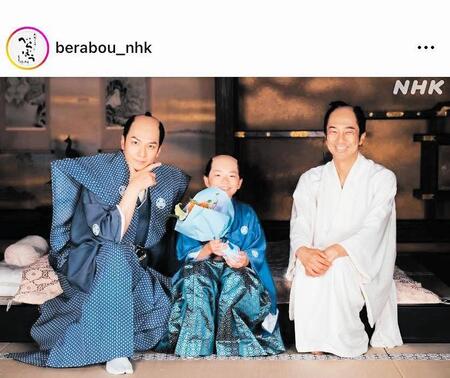 大河ドラマ「べらぼう～蔦重栄華乃夢噺～」のインスタグラム＠ｂｅｒａｂｏｕ＿ｎｈｋより