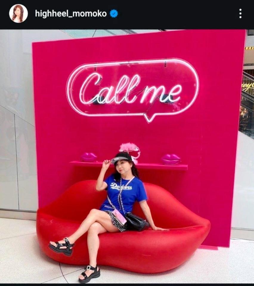 ハイヒールモモコのインスタグラム＠ｈｉｇｈｈｅｅｌ＿ｍｏｍｏｋｏから