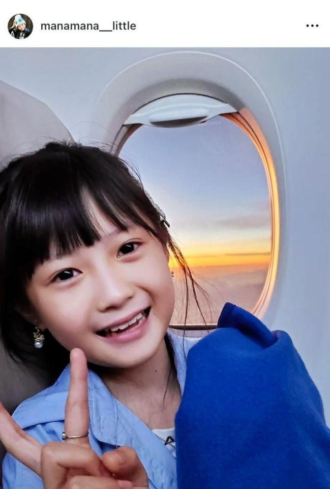 次女・花を演じる戸簾愛のインスタグラム＠ｍａｎａｍａｎａ＿＿ｌｉｔｔｌｅより