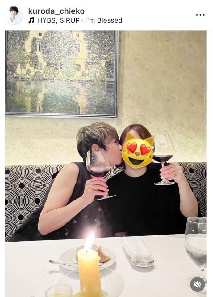 黒田知永子のインスタグラム＠ｋｕｒｏｄａ＿ｃｈｉｅｋｏより 