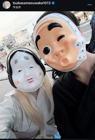 益若つばさのインスタグラム＠ｔｓｕｂａｓａｍａｓｕｗａｋａ１０１３から