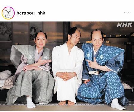 大河ドラマ「べらぼう～蔦重栄華乃夢噺～」のインスタグラム＠ｂｅｒａｂｏｕ＿ｎｈｋより